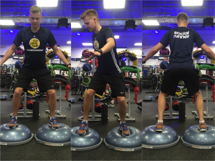 bosu rotation jump